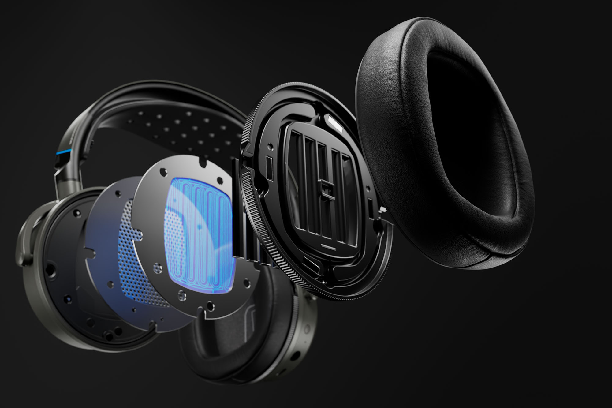 Audeze Maxwell 2 driver view