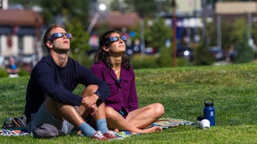 How to look at the eclipse without damaging your eyes