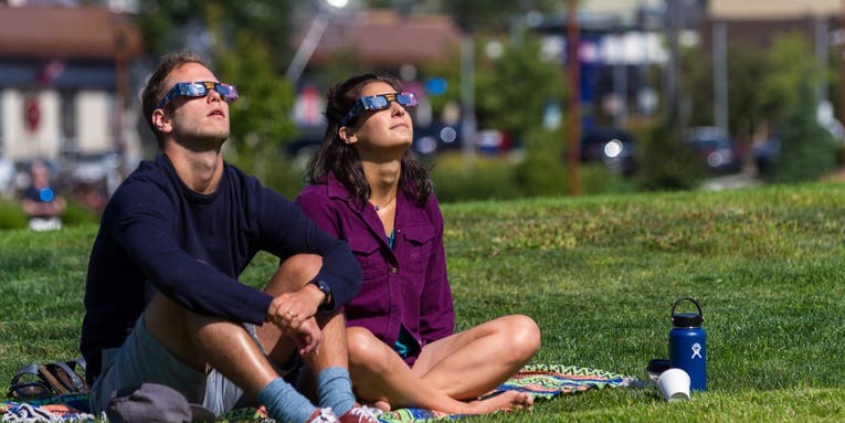 How to look at the eclipse without damaging your eyes