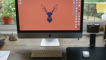 A clean computer desktop on a macOS computer.