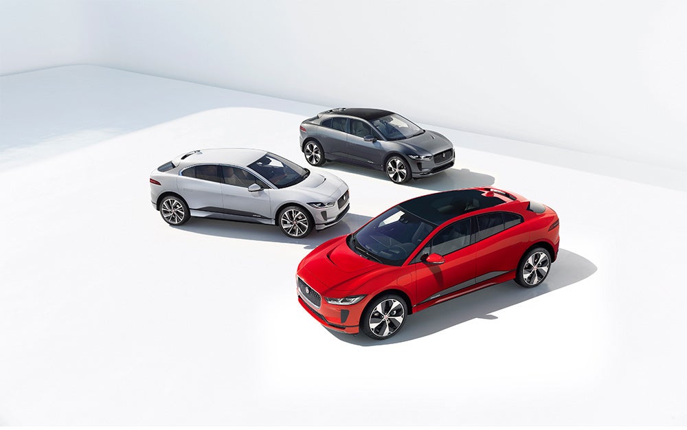 off-roadable electric vehicle I-Pace by Jaguar