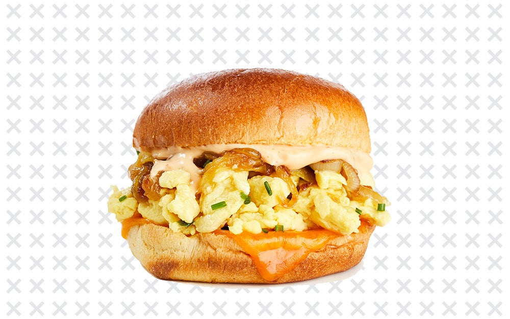 Just Egg vegan egg sandwich