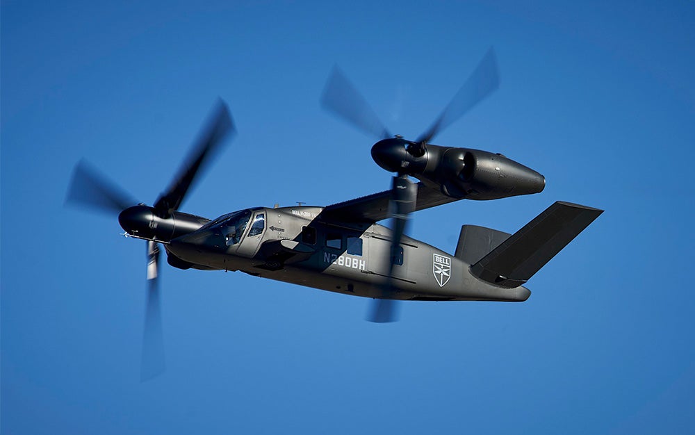 V-280 Valor aircraft by Bell Helicopter in flight