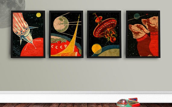Soviet Space Prints
