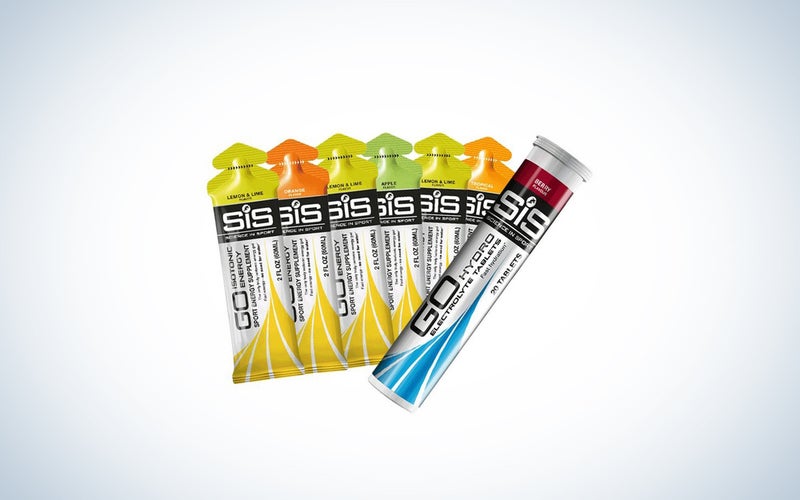 energy gels from brand science in sport in a variety of flavors