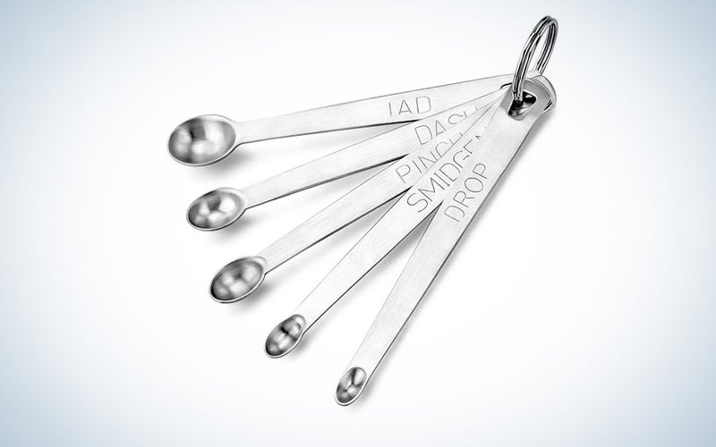 Measuring spoons meant for amateurs
