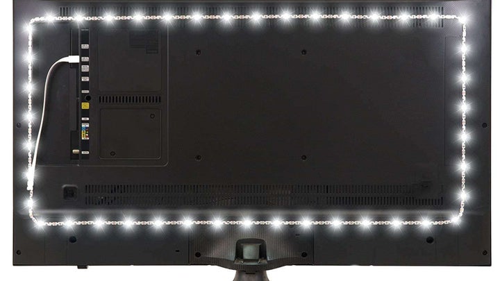 A cheap set of LEDs is the best way to upgrade your fancy new TV