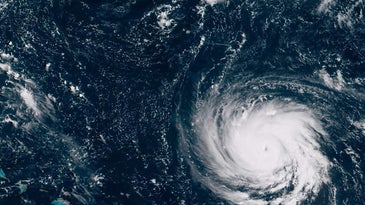 Hurricane Florence in the Atlantic