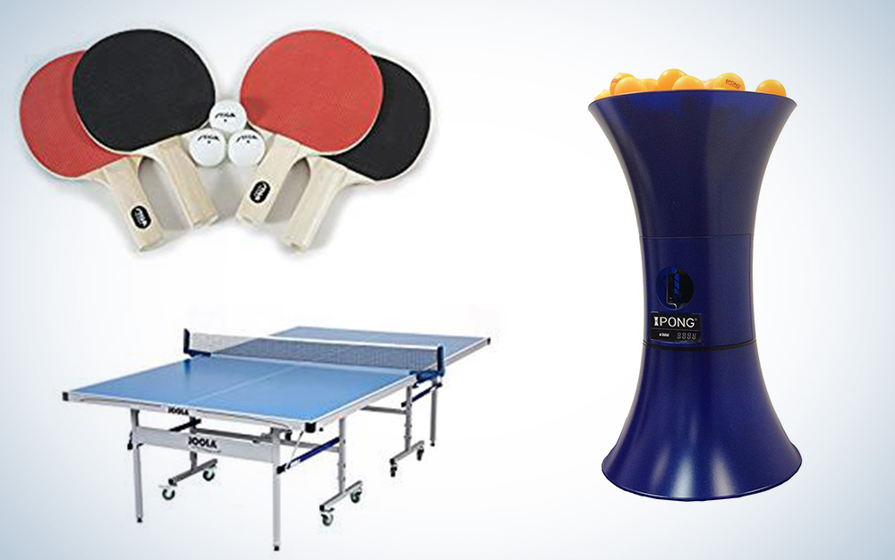 Tables, paddles, and more.