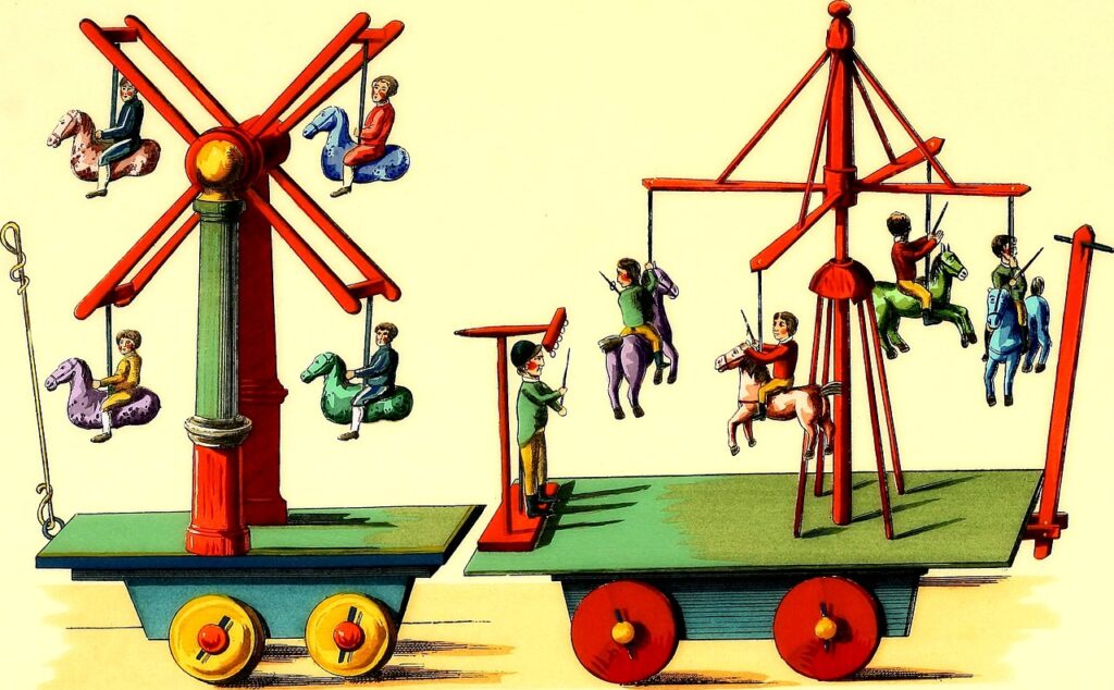 vintage toy illustration