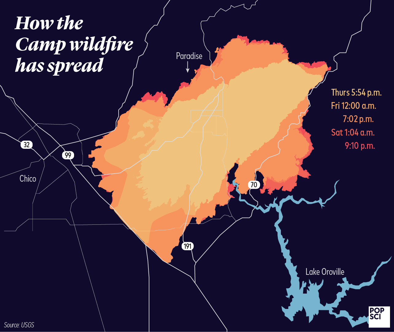 Visualizing California’s current fires, some of the deadliest and most destructive on record