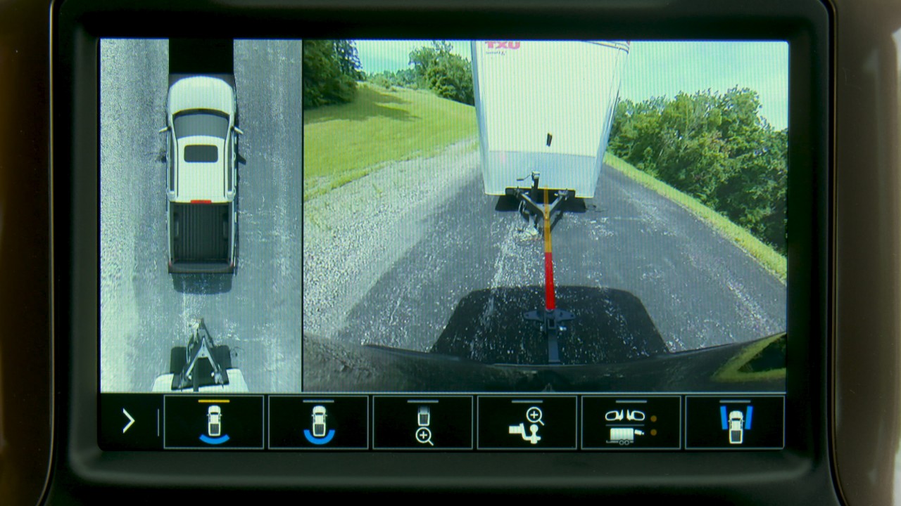 Pickup trucks are using apps, cameras, and other tech to make towing easier