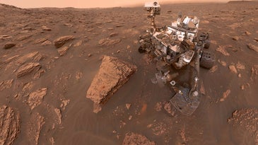 the curiosity rover on mars