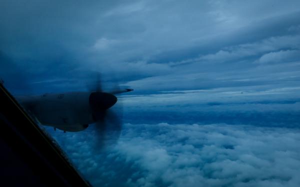 hurricane hunters airplane