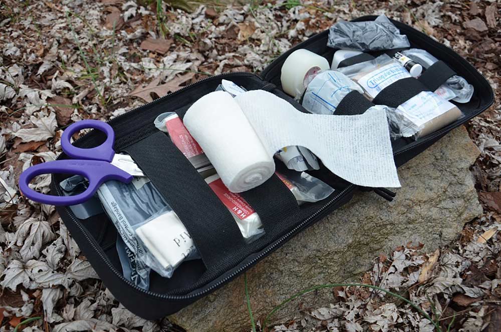 cottom wrap in a medical kit