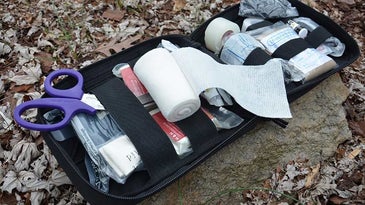 cottom wrap in a medical kit
