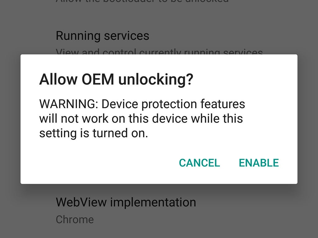 Android unlock