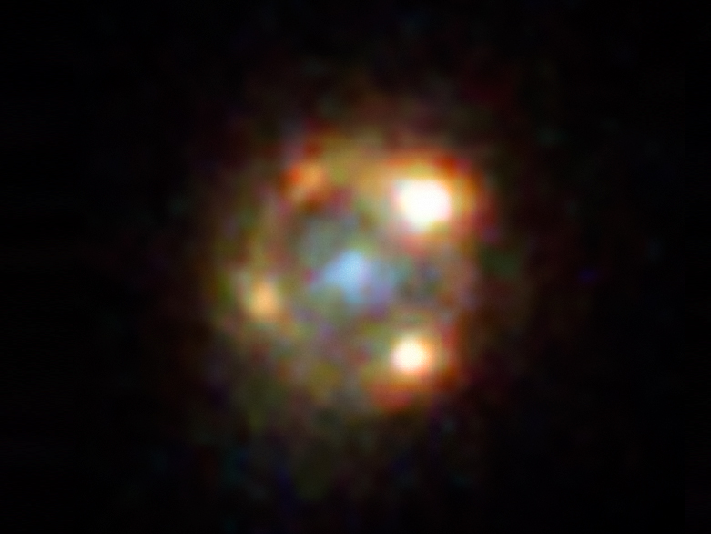 A warp in space-time just gave us four views of one exploding star