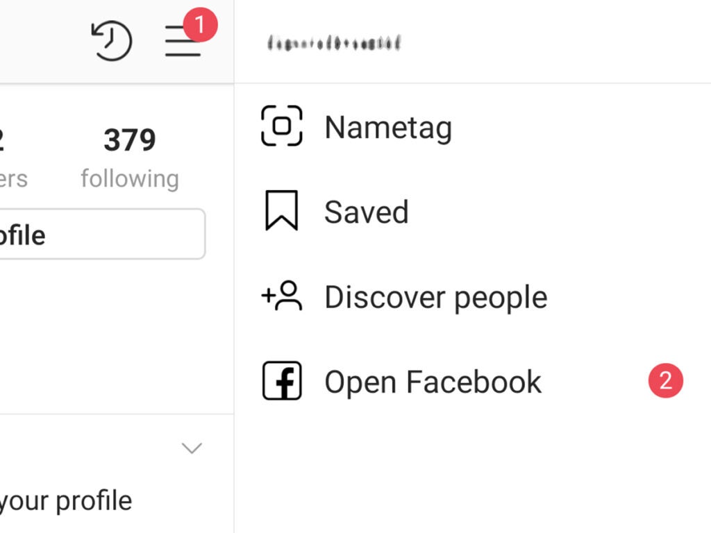 Instagram Nametag feature