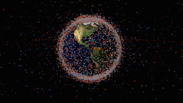 See All The Satellites And Space Junk Circling Earth In Real-Time
