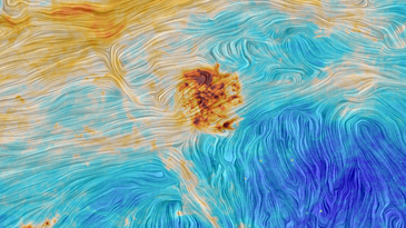 Magellanic clouds and interstellar filament