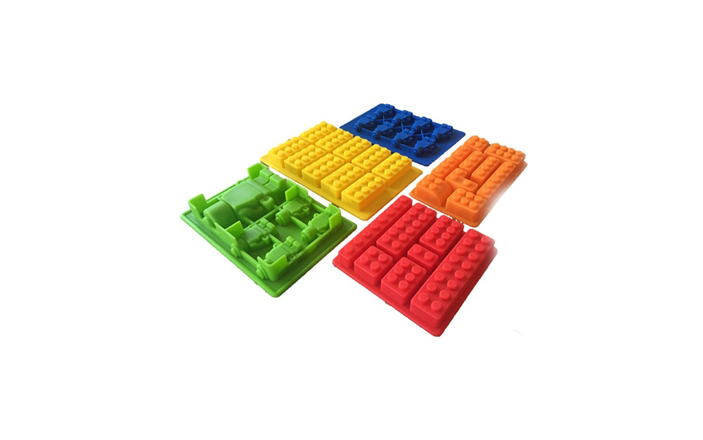 Building Blocks Novelty Ice Cube Trays - Set of 5