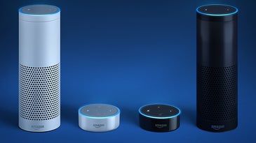 The Amazon Echo and Echo Dot