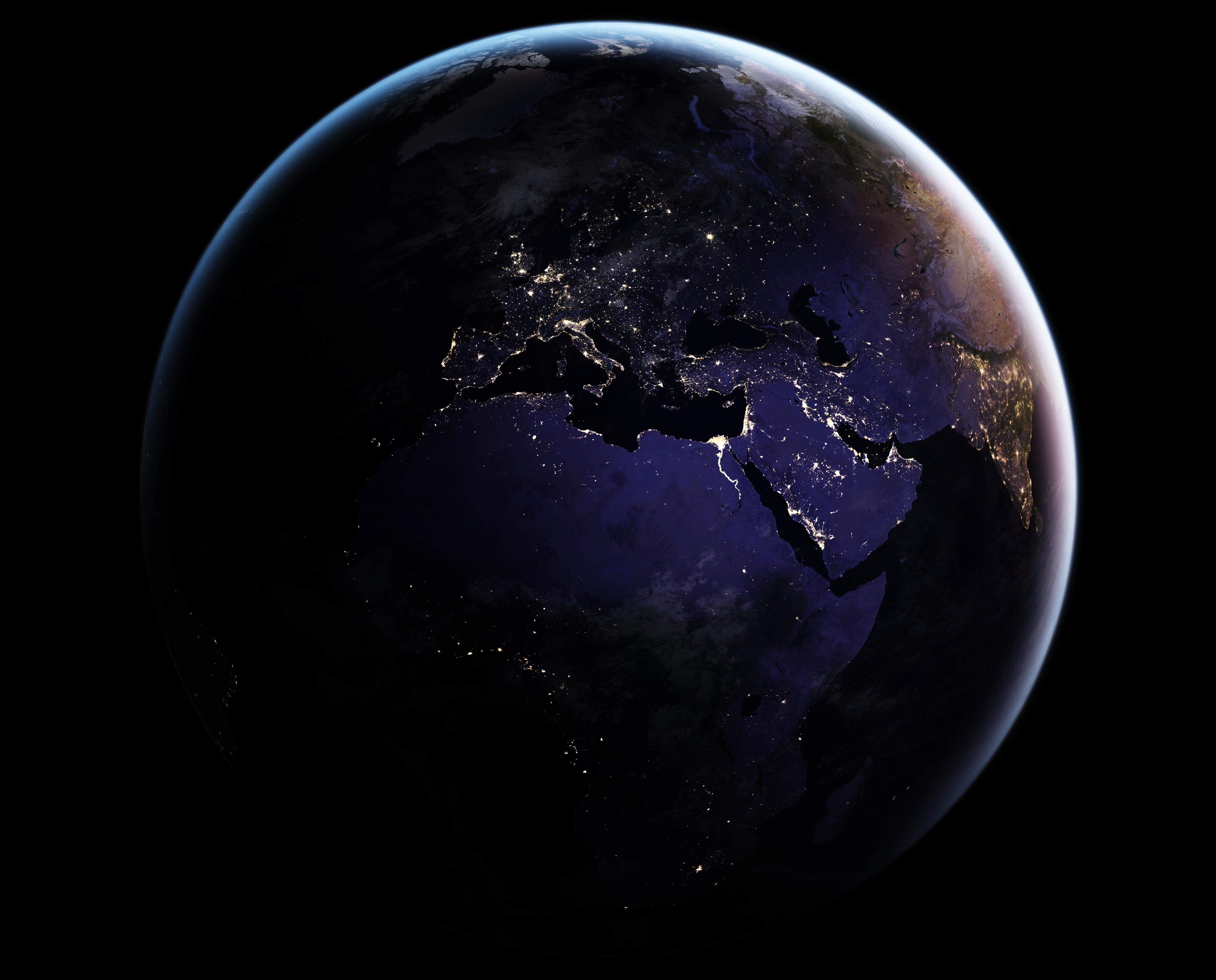 Tarif igennem Sport These new photos of Earth lit up at night are actually pretty useful