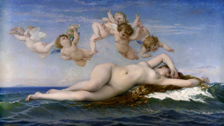 The Birth of Venus painting