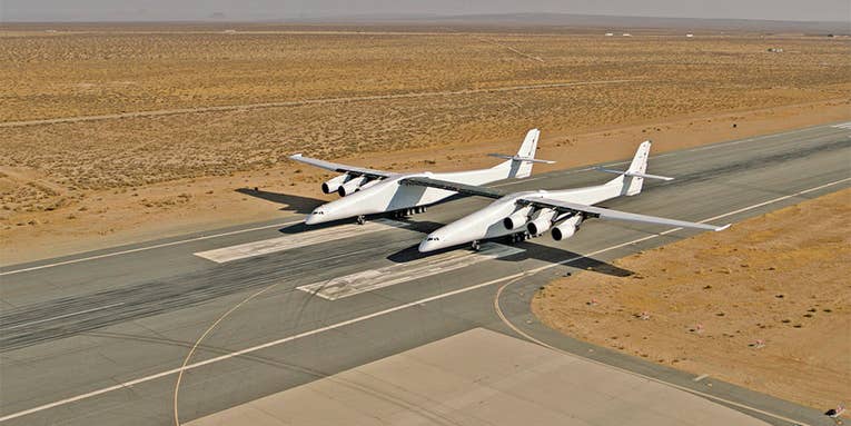 The world’s largest aircraft is lumbering toward its first flight