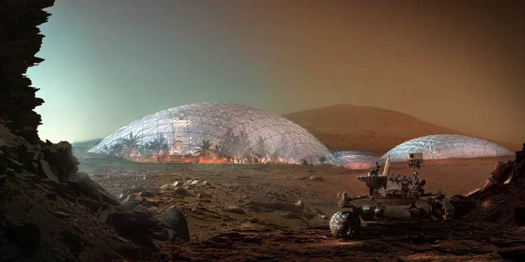 Check out the United Arab Emirates’ plans for building a Martian city—right here on Earth