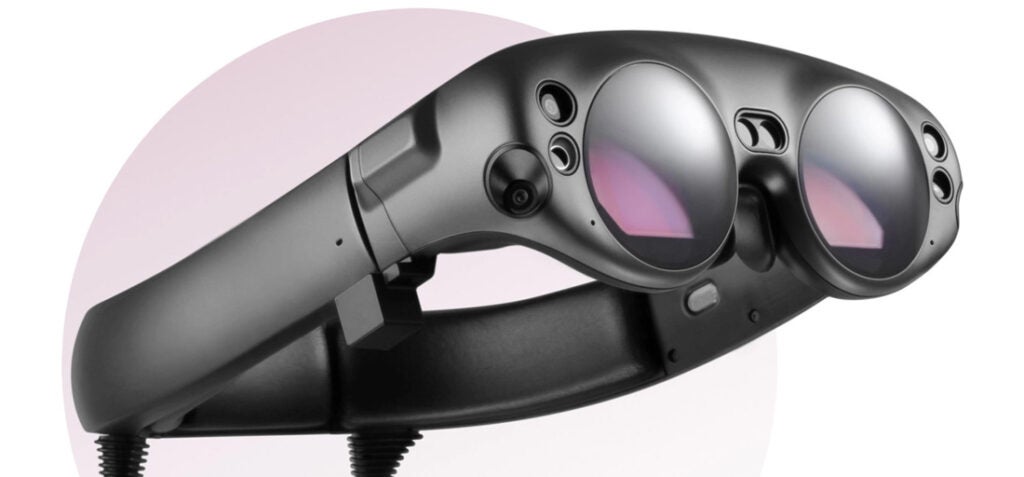 Magic Leap augmented reality goggles