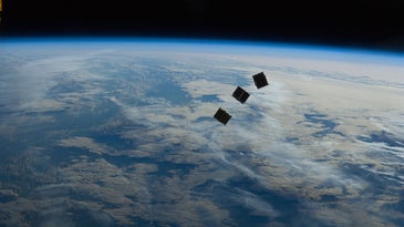 satellites in orbit
