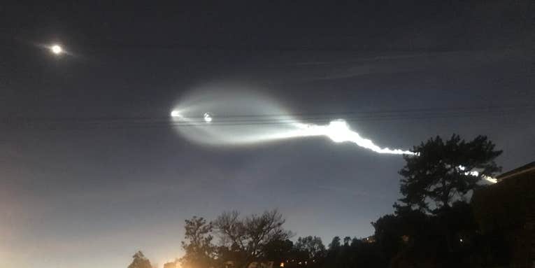 Why did last week’s SpaceX launch look so strange?