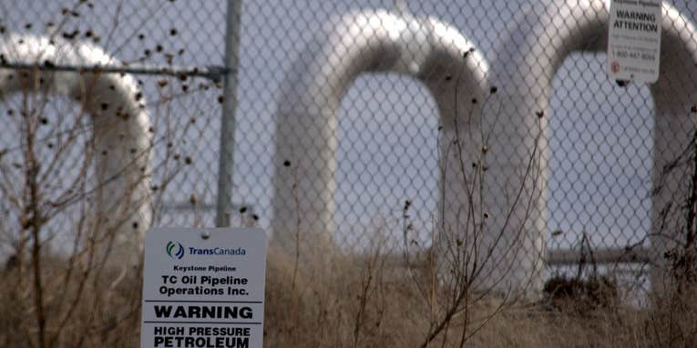 The Keystone pipeline just spilled another 210,000 gallons of oil