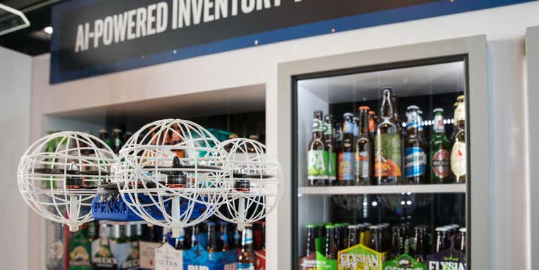 These automated drones know when the supermarket is out of beer
