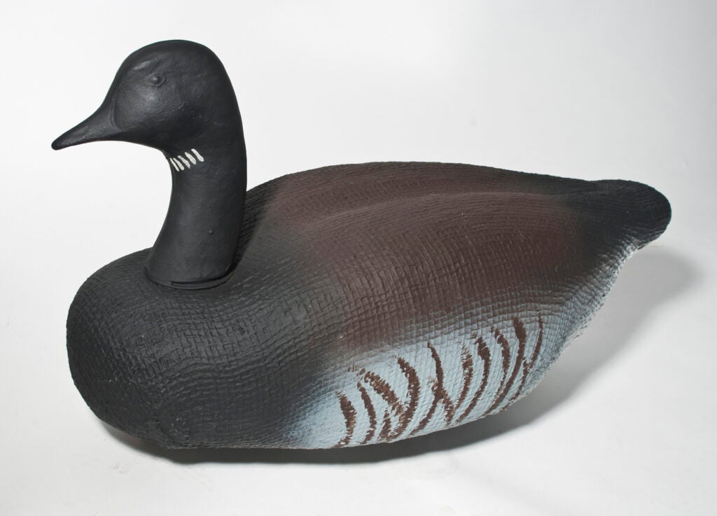  en duck lokkefugl laget av plast skum 