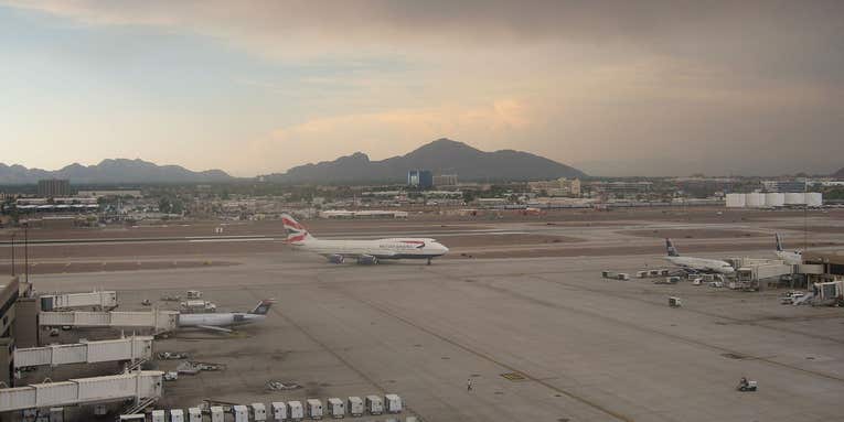 Phoenix is too hot for planes to take off