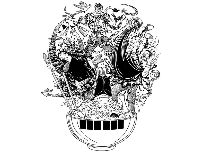 skull death illustration