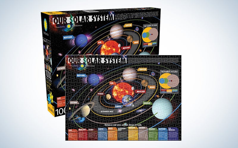 Smithsonian Aquarius Solar System 1000 Piece Jigsaw Puzzle