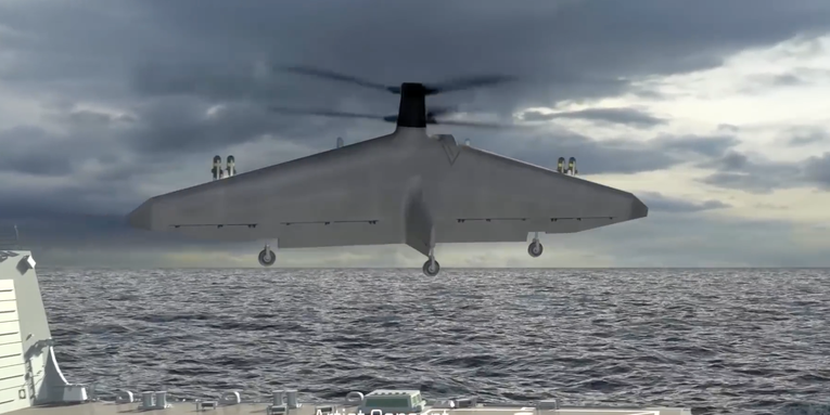 DARPA’s new drone wants to cover the sea with air support