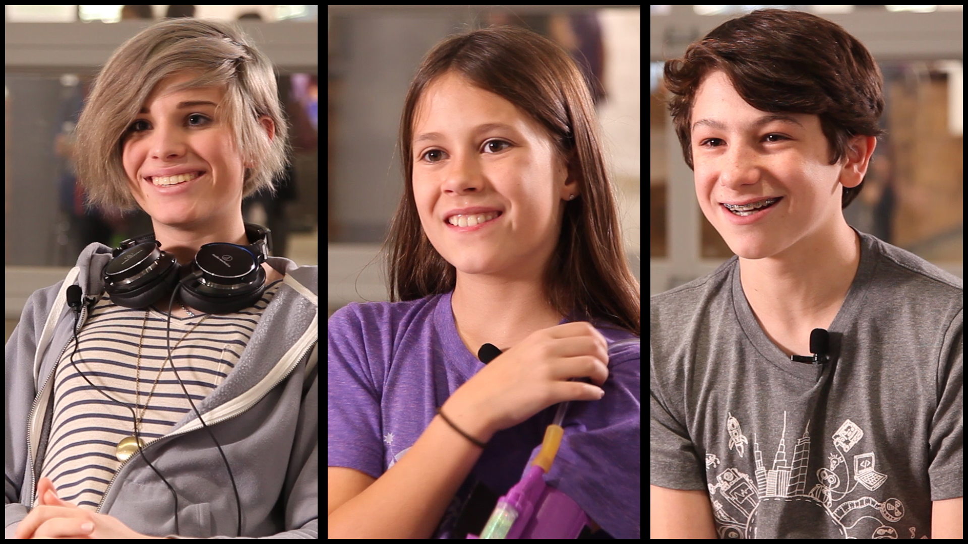 Three (very) young inventors using 3D printing to change the world