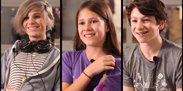 Three (very) young inventors using 3D printing to change the world
