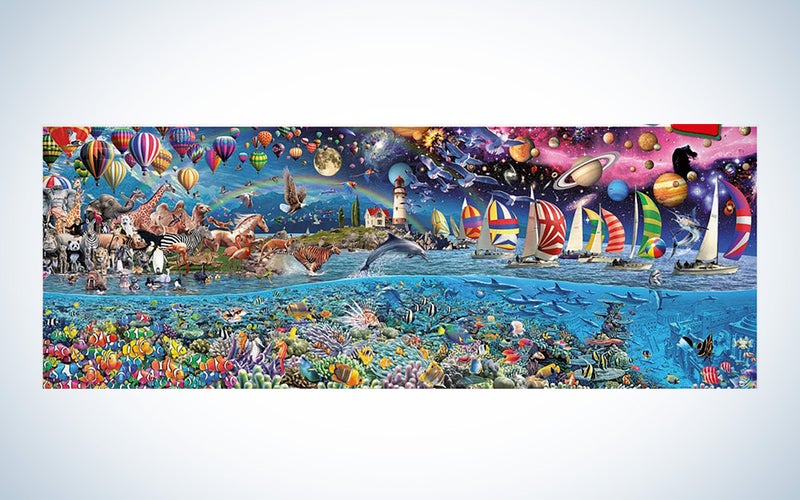The largest puzzle of 24,000 pieces