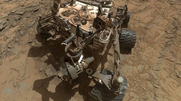 Curiosity Rover takes a self portrait