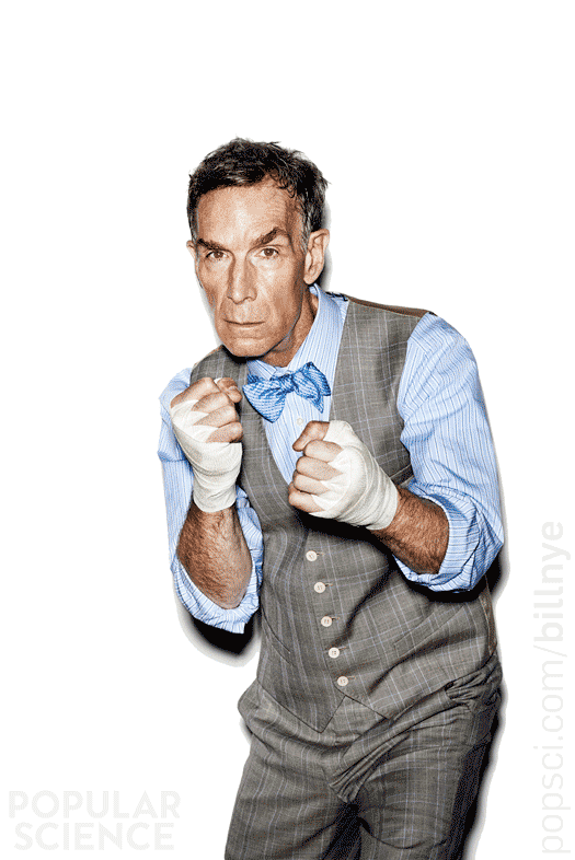 Bill Nye boxing