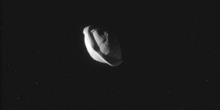 Saturn has a moon that looks just like a ravioli