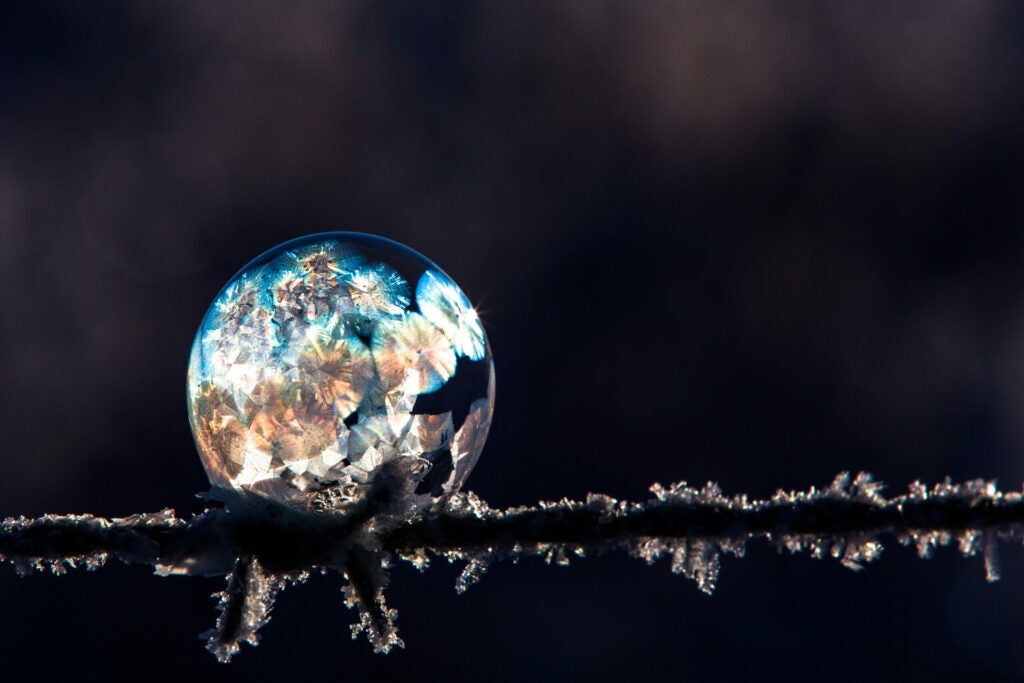 Frozen Bubble With Prism Effect