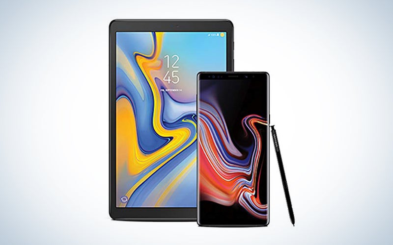 Samsung tablet and phone bundle