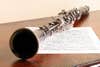 clarinet and sheet music